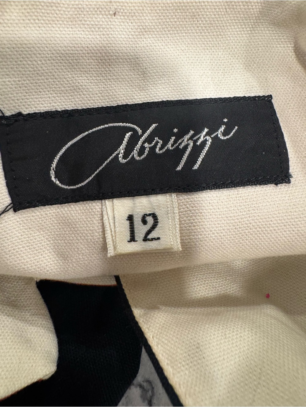 1980s Abrizzi For Saks Vintage Dress EXTREME CHIC Size 12 - Picture 7 of 7